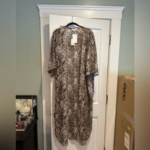 JODIFL Brown Tan Kimono